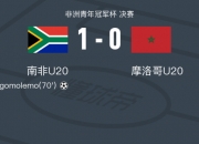 乐鱼体育全站-南非球员攻入致胜球