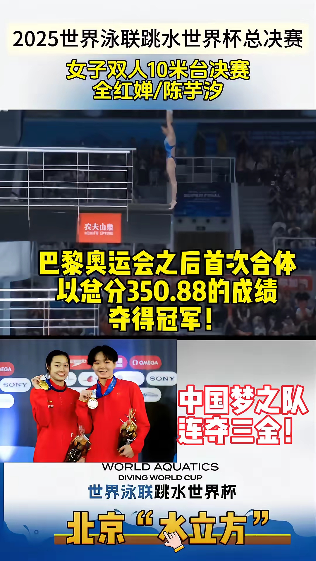 关于2025游泳世锦赛中国队名单公布潘展乐领衔全红婵缺席的信息